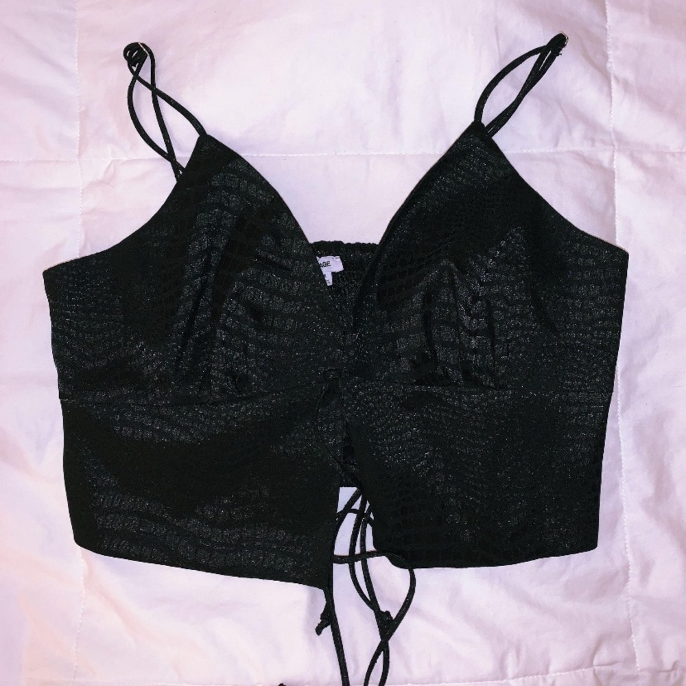 Garage Snake Print Top